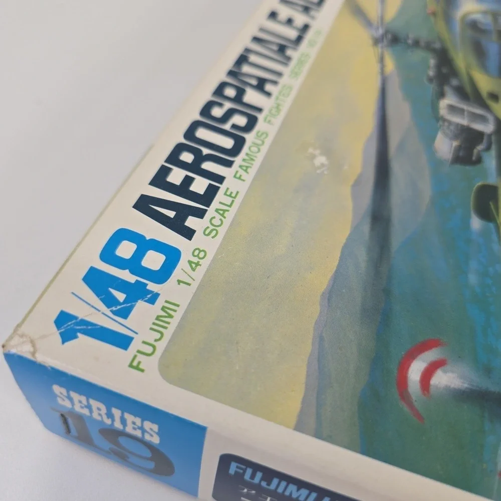 Vintage Fujimi Aerospatiale Alouette III 1/48 NEW Model Kit 5A19-400 NEW Open